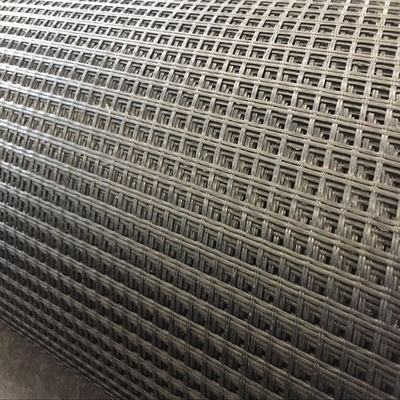 โพลีเมอร์เคลือบเส้นใยแก้ว Geogrid สําหรับการใช้งาน Biaxial Warp ใน 50m-100m Rolls