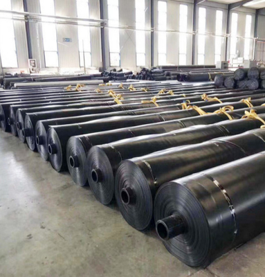 0.75mm Farm Pond HDPE Geomembrane Liner ทนต่อรังสี UV 1.25mm 2.5mm