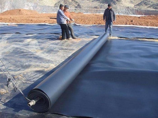 0.5 มม. Geomembrane Liner ความหนาแน่นสูง Polyethylene