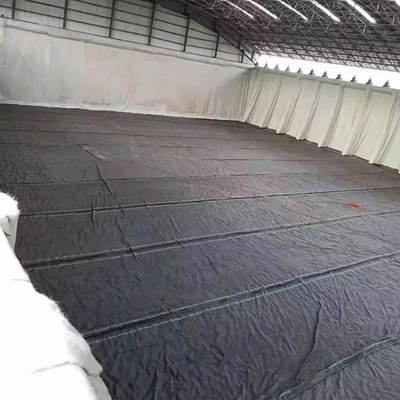 ความต้านทานความดันแบบไฮโดรสแตติก ≥1.0Mpa 2mm Hdpe Liner Geomembrane ความต้านทานการเจาะที่ดีมาก ≥20N