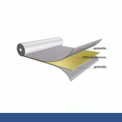 0.75 1.5 มม. 3 มม. เรียบคอมโพสิต Geomembrane HDPE Liner Roll อุโมงค์ฝังกลบ