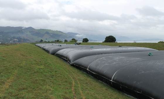 Dewatering Geotextile Tube Geobag PP PET Geotube สำหรับกรองตะกอนทรายกรองชายฝั่งเขื่อน