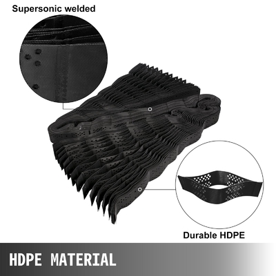 Geocell HDPE พลาสติกสำหรับการก่อสร้างถนน Geocell Ground Grid Geocell