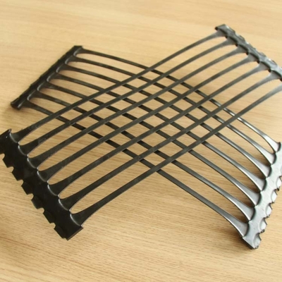 HASSAN Uniaxial Geogrid พลาสติกสำหรับการเสริมแรงแอสฟัลต์