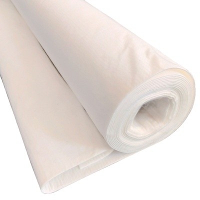 ผ้าระบายน้ำ Geotextile โพลีเอสเตอร์ไม่ทอสีขาว 150GSM