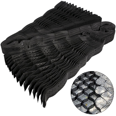 โพลีเอทิลีนความหนาแน่นสูง HDPE Geocell สำหรับการรักษาเสถียรภาพทางลาด