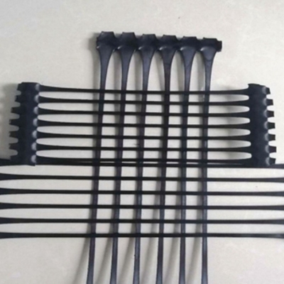 ตาข่ายพลาสติก Geogrid ทิศทางเดียวสำหรับการป้องกันทางลาดและการเสริมแรง